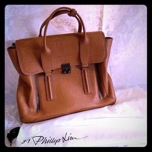 GENTLY USED| PHILLIP LIM LARGE PASHLI IN RUST